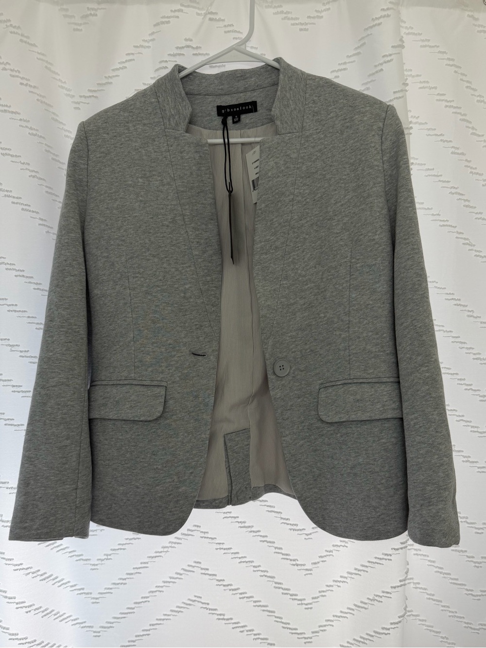 Gibsonlook Light Gray Women's Blazer